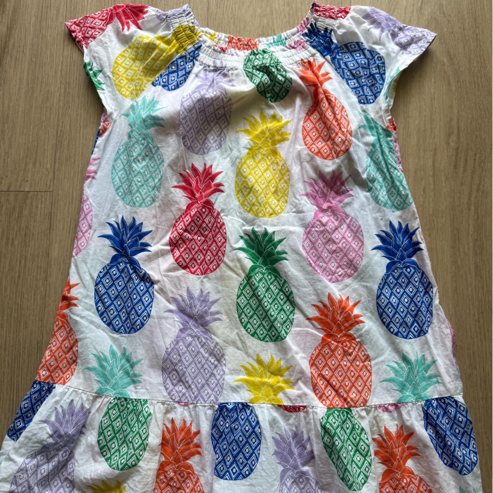 Mini Boden Pineapple print swim cover up dress
